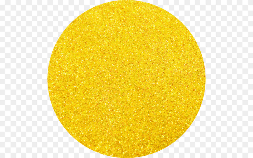 Yellow Sparkly Circle, Glitter, Astronomy, Moon, Nature Png