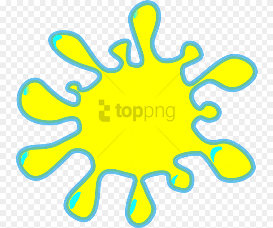 Yellow Splash Clip Art Transparent Blob Of Color, Light, Outdoors, Nature, Person Free Png