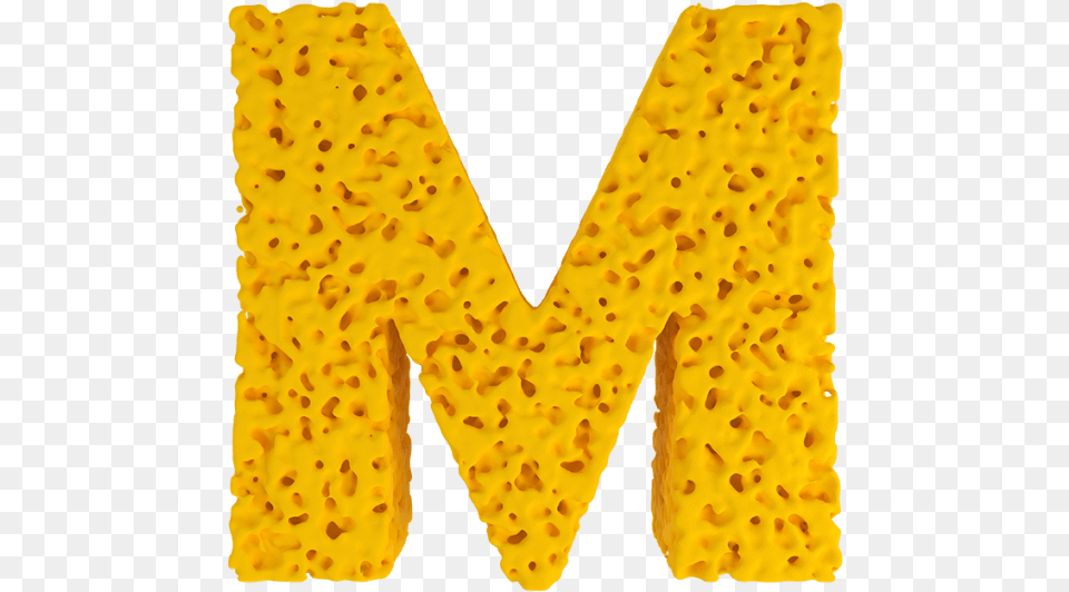 Yellow Sponge Font Sponge 3d Letter Png
