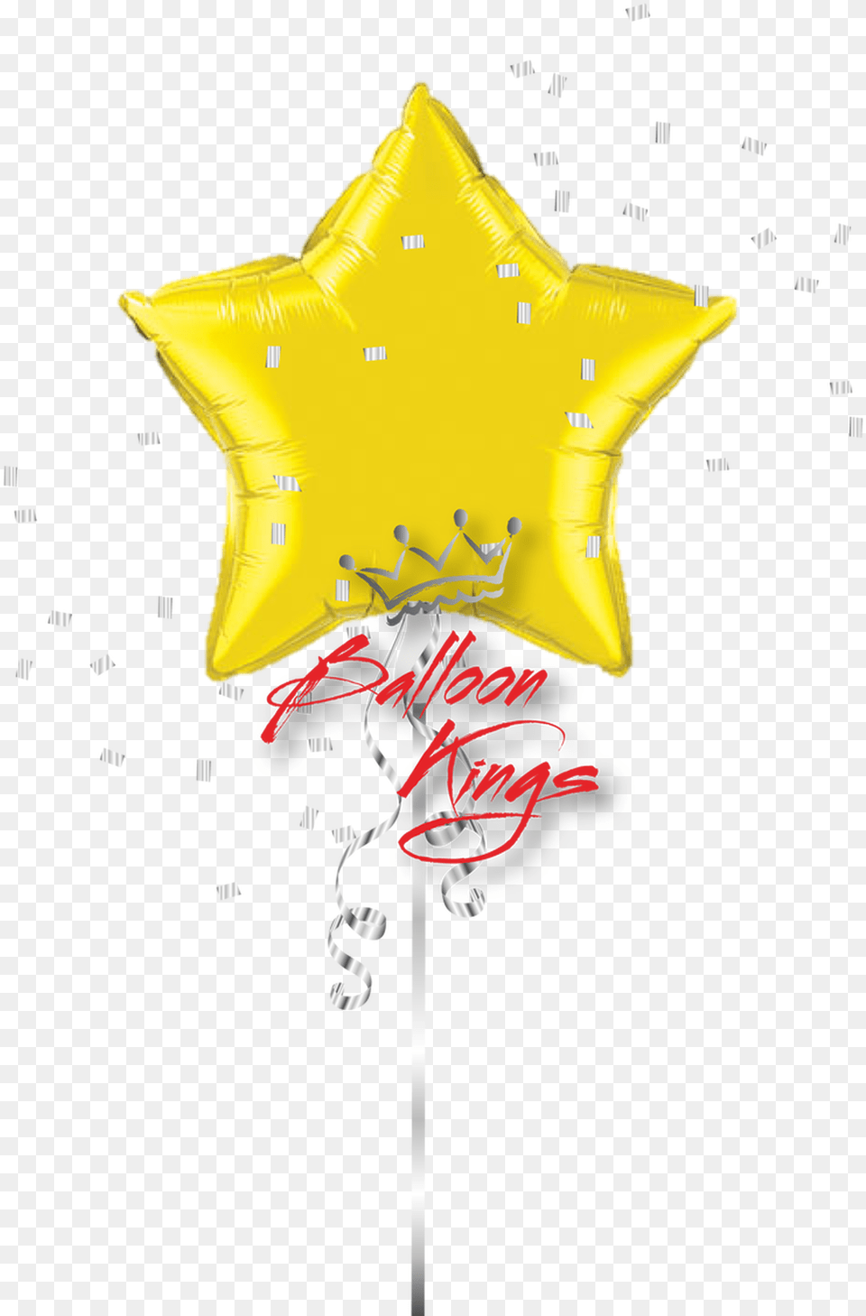 Yellow Star Balloon, Symbol, Star Symbol, Animal, Fish Free Png