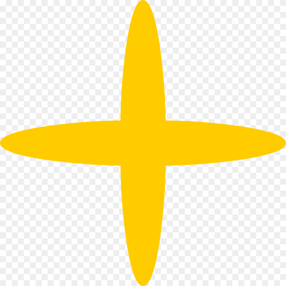 Yellow Star Clipart, Cross, Symbol, Outdoors, Nature Free Png