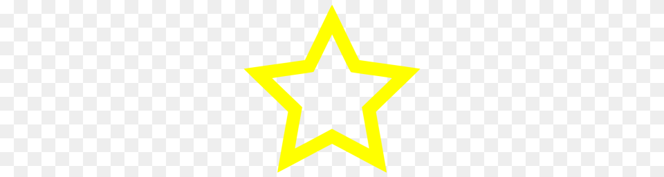 Yellow Star Icon Free Png