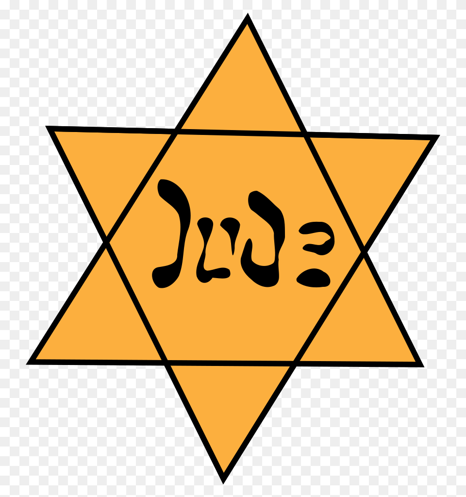 Yellow Star Jude Jew Yellow Star Of David, Symbol, Star Symbol, Logo Free Png
