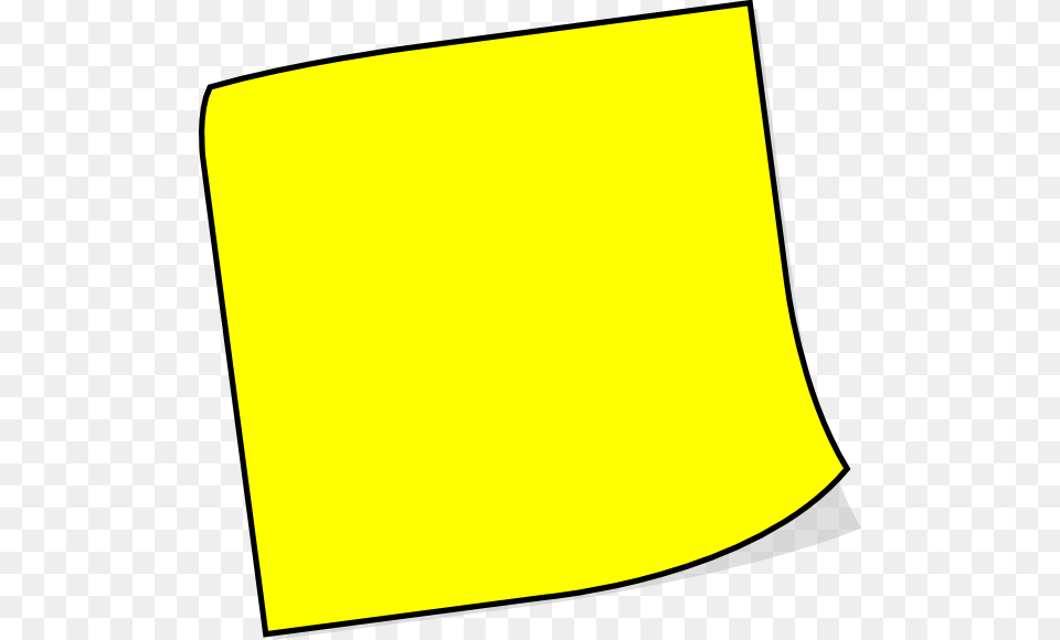 Yellow Sticky Note Clip Art, Text, Blackboard Png