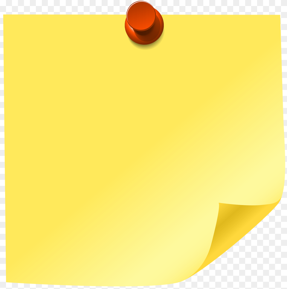 Yellow Sticky Note Clip Art Free Png Download