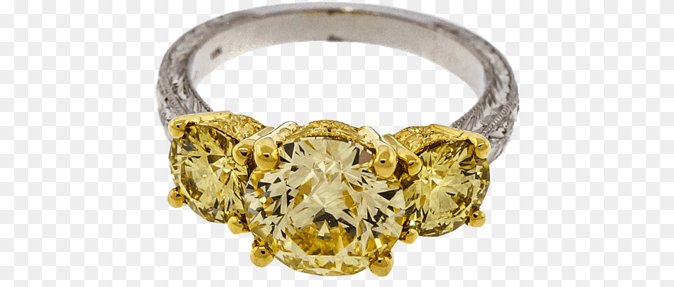 Yellow Stone Ring Engagement Ring, Accessories, Diamond, Gemstone, Jewelry Free Transparent Png