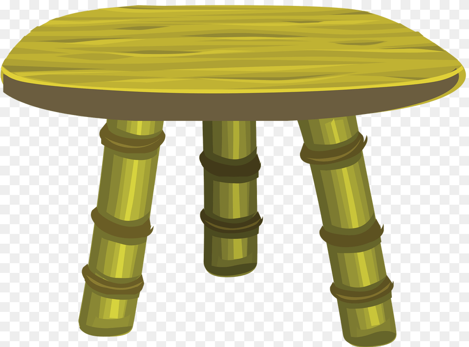 Yellow Stool Clipart, Furniture, Table, Chess, Game Png Image