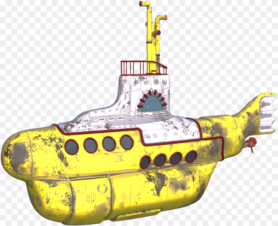 Yellow Submarine Ocean Water Yellow Submarine, Transportation, Vehicle, Cad Diagram, Diagram Png Image