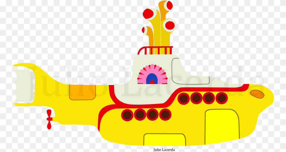 Yellow Submarine Songtrack The Beatles Abbey Beatles Yellow Submarine, Transportation, Vehicle, Bulldozer, Machine Png Image