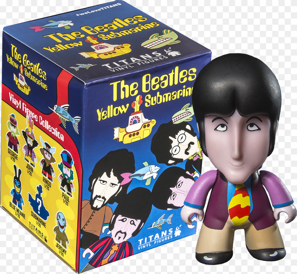 Yellow Submarine Titans Vinyl Figures Beatles Yellow Submarine Singles, Baby, Doll, Person, Toy Free Transparent Png