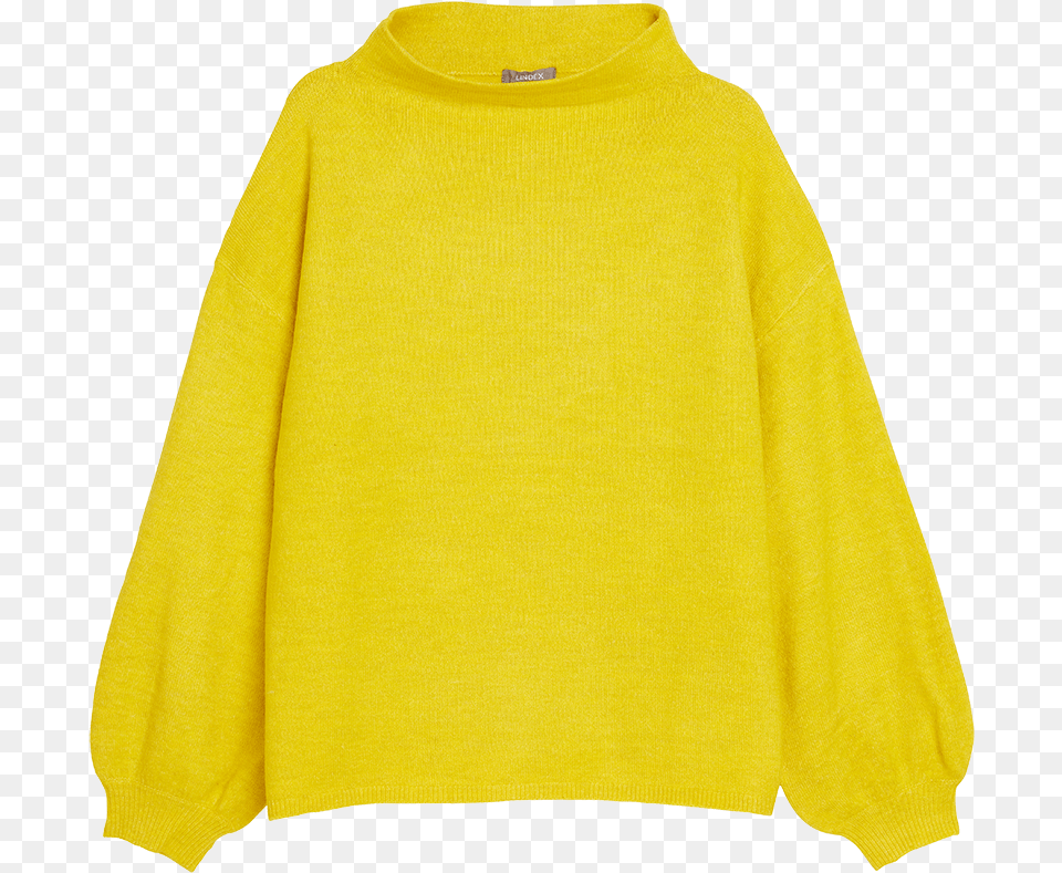 Yellow Sweater, Clothing, Fashion, Knitwear, Sweatshirt Png