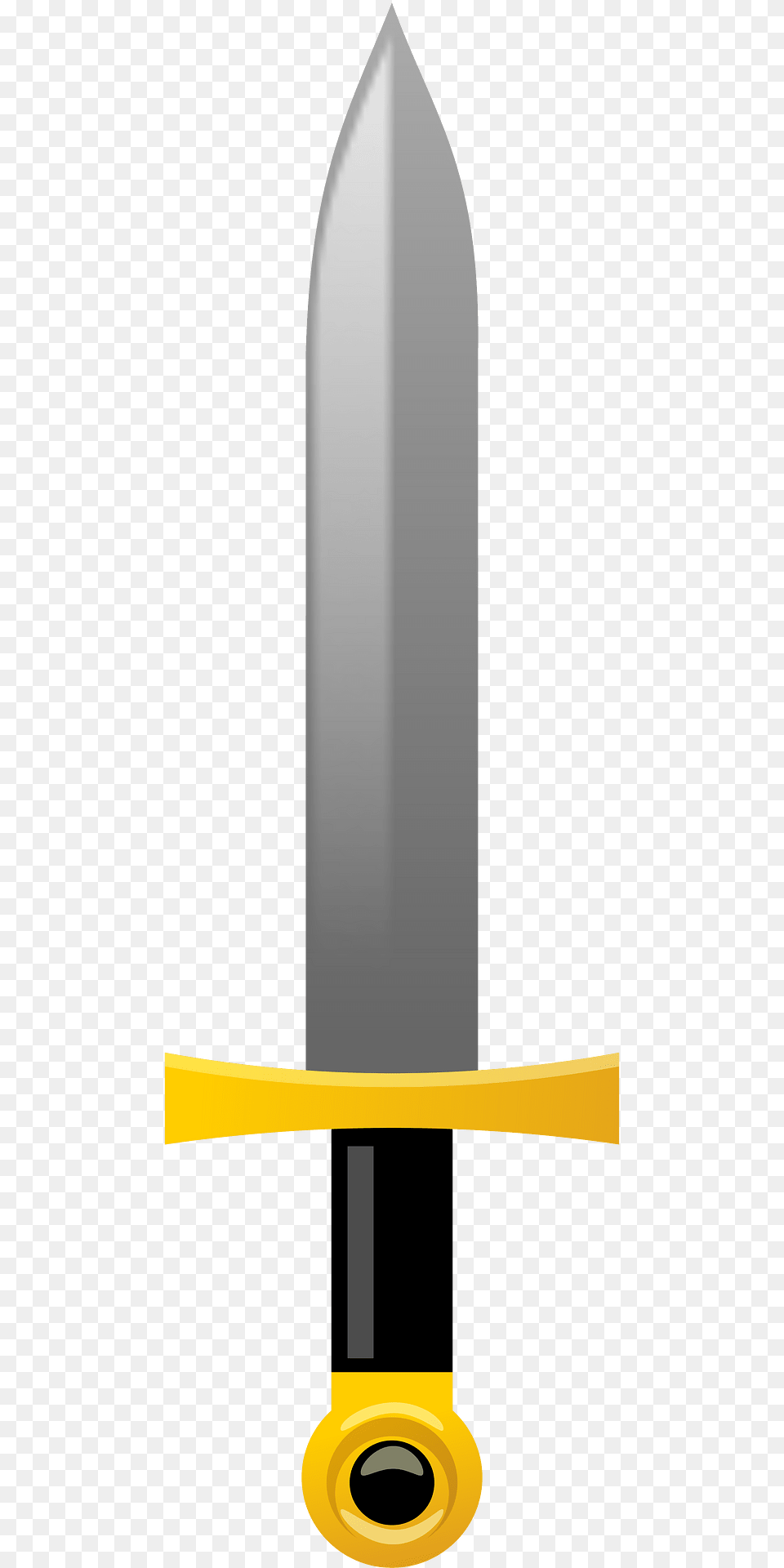 Yellow Sword Clipart, Weapon, Blade, Dagger, Knife Png Image