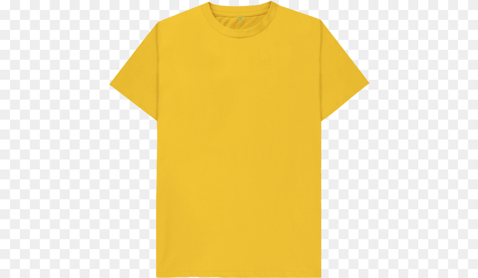 Yellow T Shirt, Clothing, T-shirt Png Image