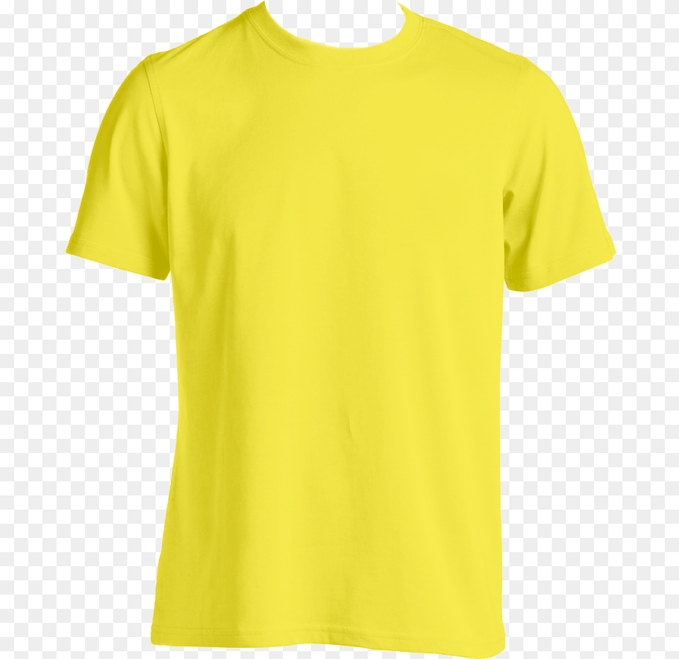 Yellow T Shirt Clothing, T-shirt Png Image