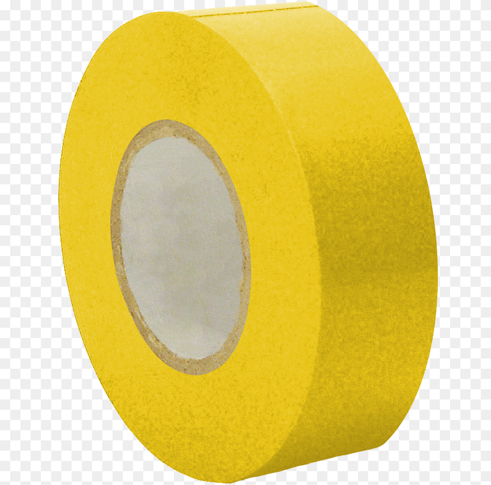 Yellow Tape Circle Png