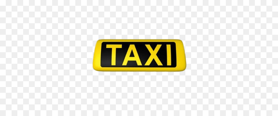 Yellow Taxi Sign Transparent, Car, Transportation, Vehicle Free Png Download