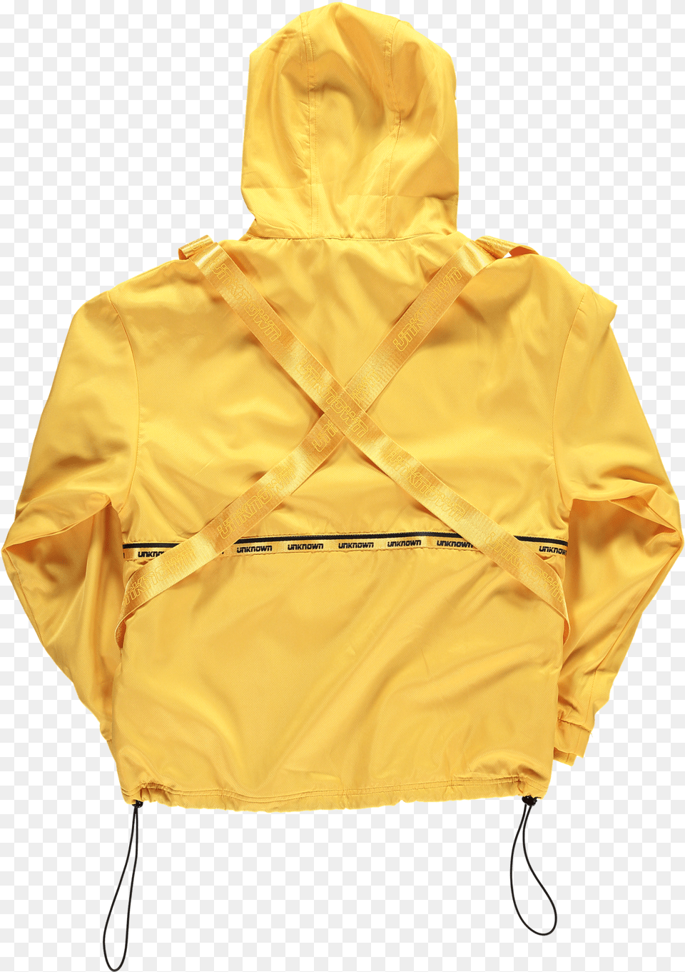 Yellow Tech Jacket Unknown London, Clothing, Coat, Hoodie, Knitwear Png Image