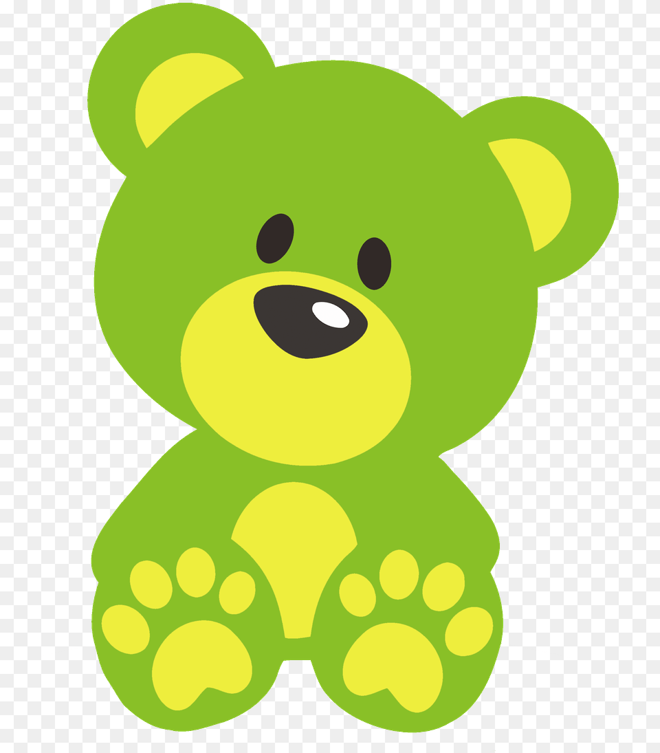 Yellow Teddy Bear Clipart Svg Royalty Download Teddy Bear Clipart Pink, Green, Toy, Plush, Teddy Bear Png Image