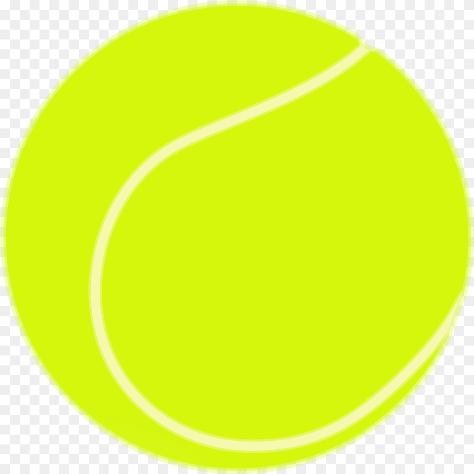 Yellow Tennis Ball Circle, Sport, Tennis Ball Free Transparent Png