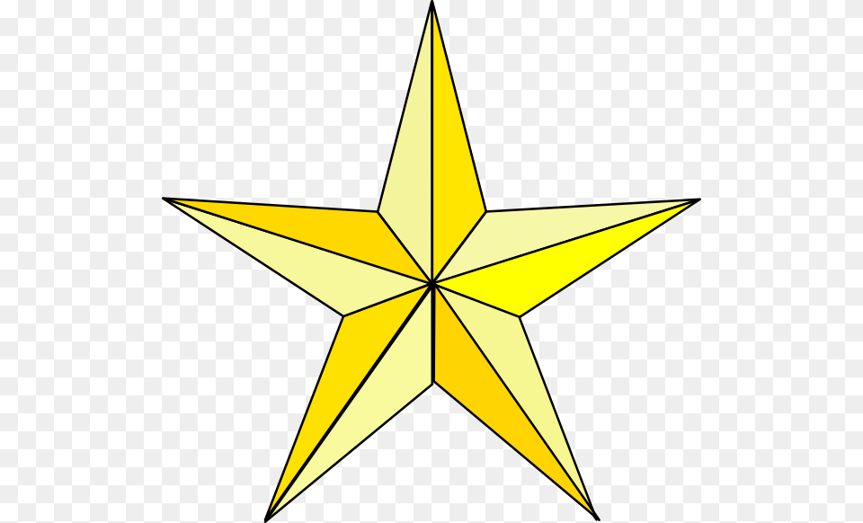 Yellow Texas Star, Star Symbol, Symbol, Animal, Fish Free Transparent Png