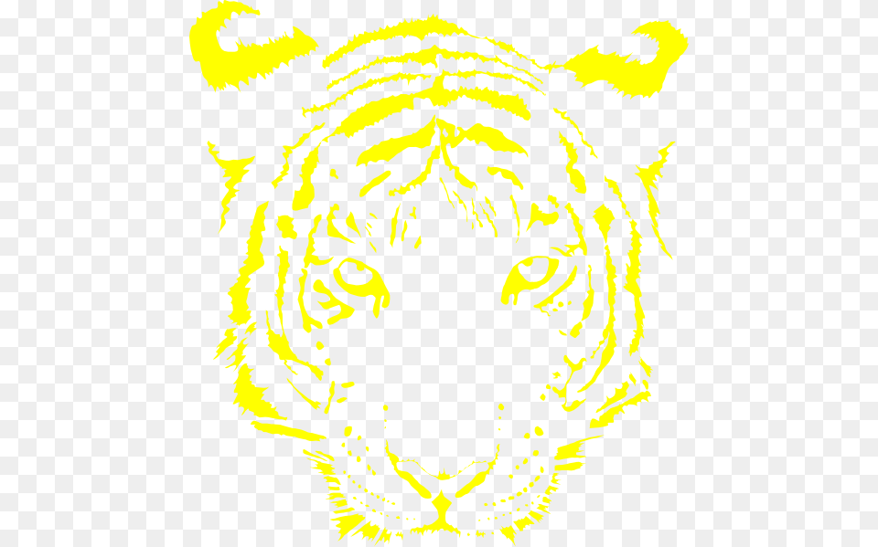 Yellow Tiger Clipart, Animal, Wildlife, Mammal, Baby Free Png Download