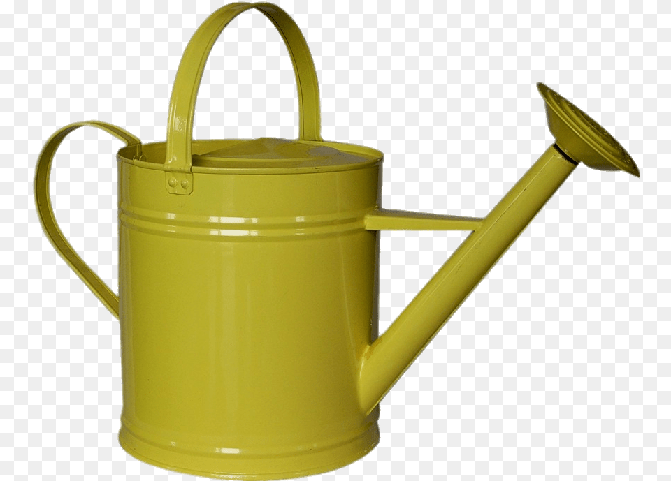 Yellow Traditional Watering Can Watering Can Transparent Background, Tin, Watering Can Png