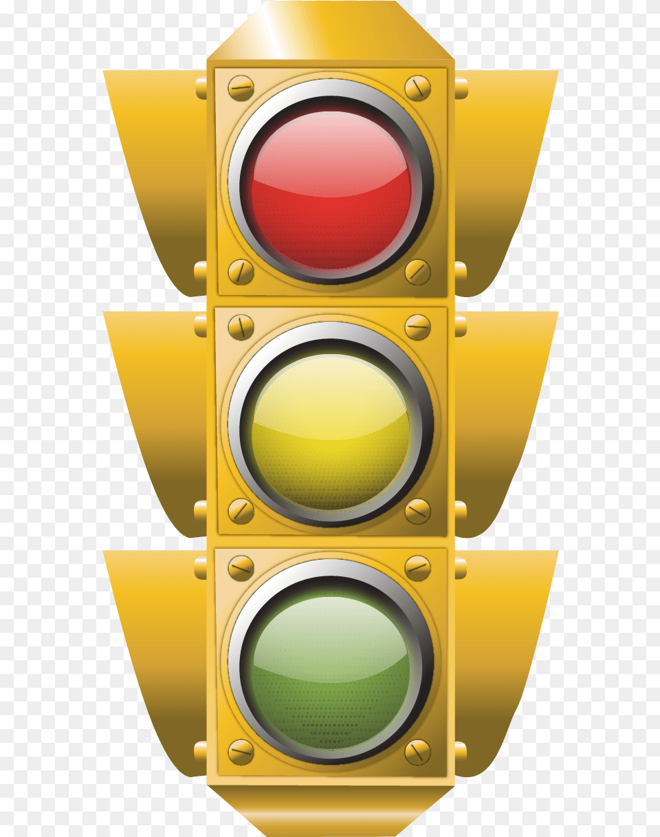 Yellow Traffic Light, Traffic Light, Electronics, Speaker Png