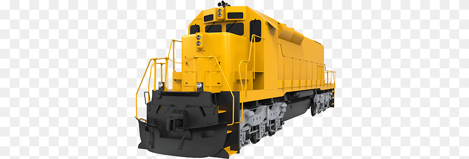 Yellow Train Admin 2017 06 12t06 Carga Ferrocarril Fondo Blanco, Locomotive, Railway, Transportation, Vehicle Free Png Download