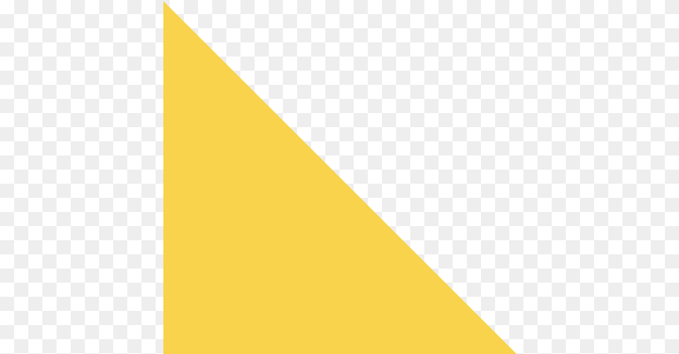 Yellow Triangle Darkness, Lighting Png