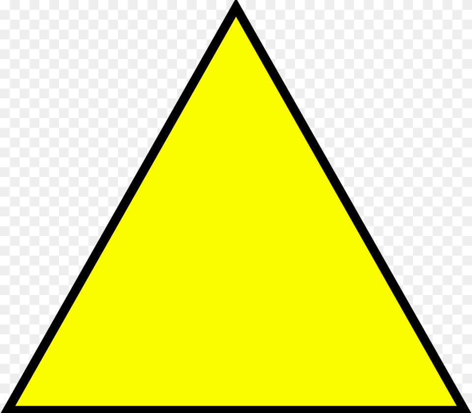 Yellow Triangle Yellow Triangle Png Image
