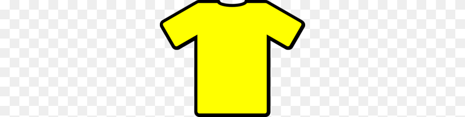 Yellow Tshirt Clip Art, Clothing, T-shirt Png Image