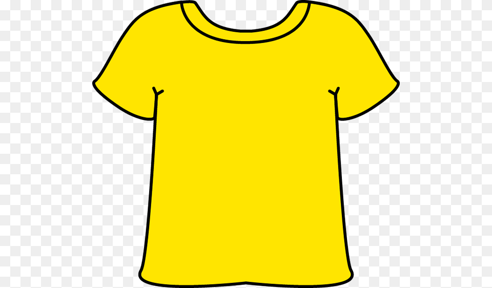 Yellow Tshirt T Shirt Yellow, Clothing, T-shirt Free Transparent Png