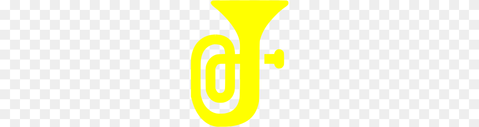 Yellow Tuba Icon Free Transparent Png