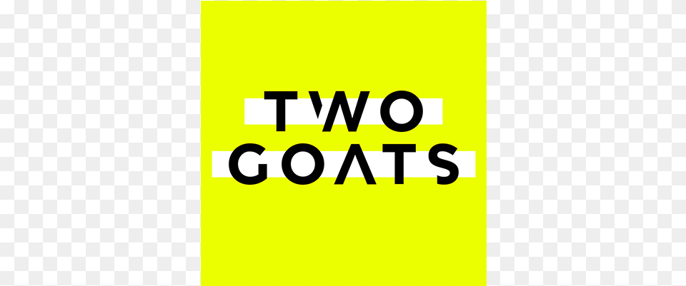 Yellow Two Goats Logo Linkedin Sign, Text, Symbol Png Image