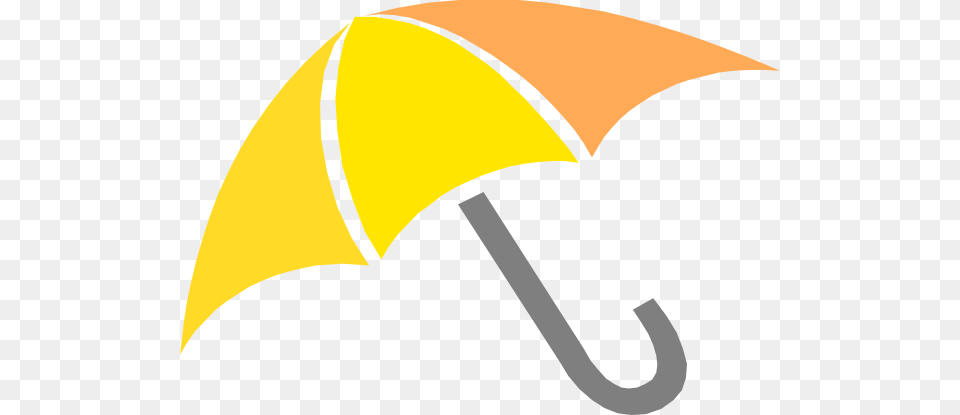 Yellow Umbrella Clipart, Canopy, Clothing, Hardhat, Helmet Png Image