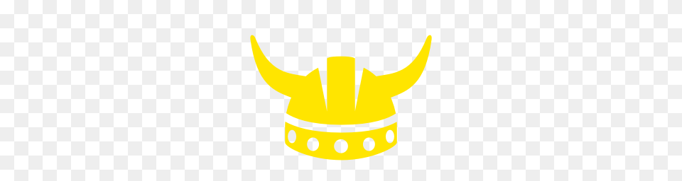 Yellow Viking Helmet Icon, Accessories, Clothing, Hat, Jewelry Png