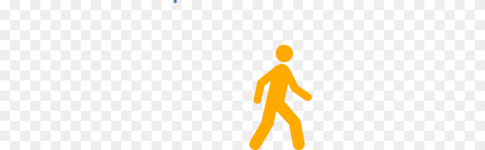 Yellow Walking Man Clip Art, Baby, Person, Sign, Symbol Free Png