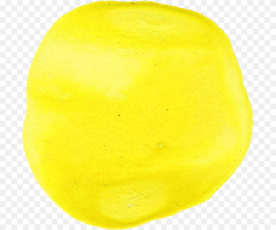 Yellow Watercolor Circle Sweet Lemon, Flower, Plant, Petal, Produce Free Png Download