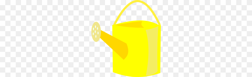 Yellow Watering Can Clip Art, Tin, Watering Can Png Image