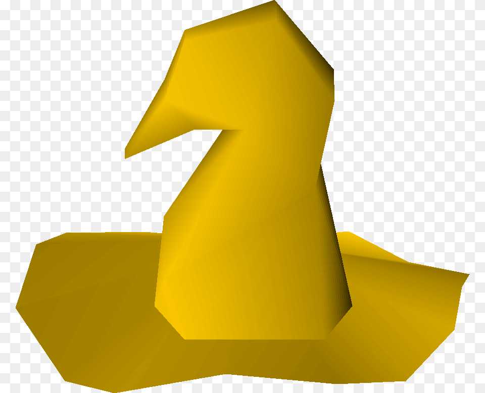 Yellow Wizard Hat Osrs, Clothing Free Transparent Png
