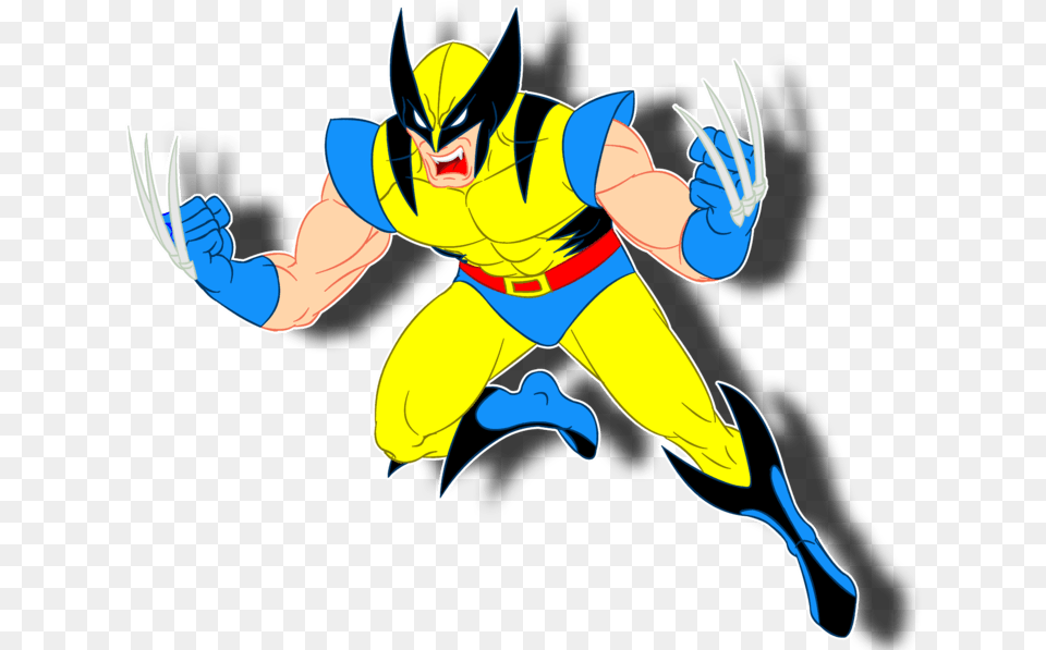 Yellow Wolverine Clipart Clipart Wolverine, Baby, Person, Electronics, Hardware Free Transparent Png