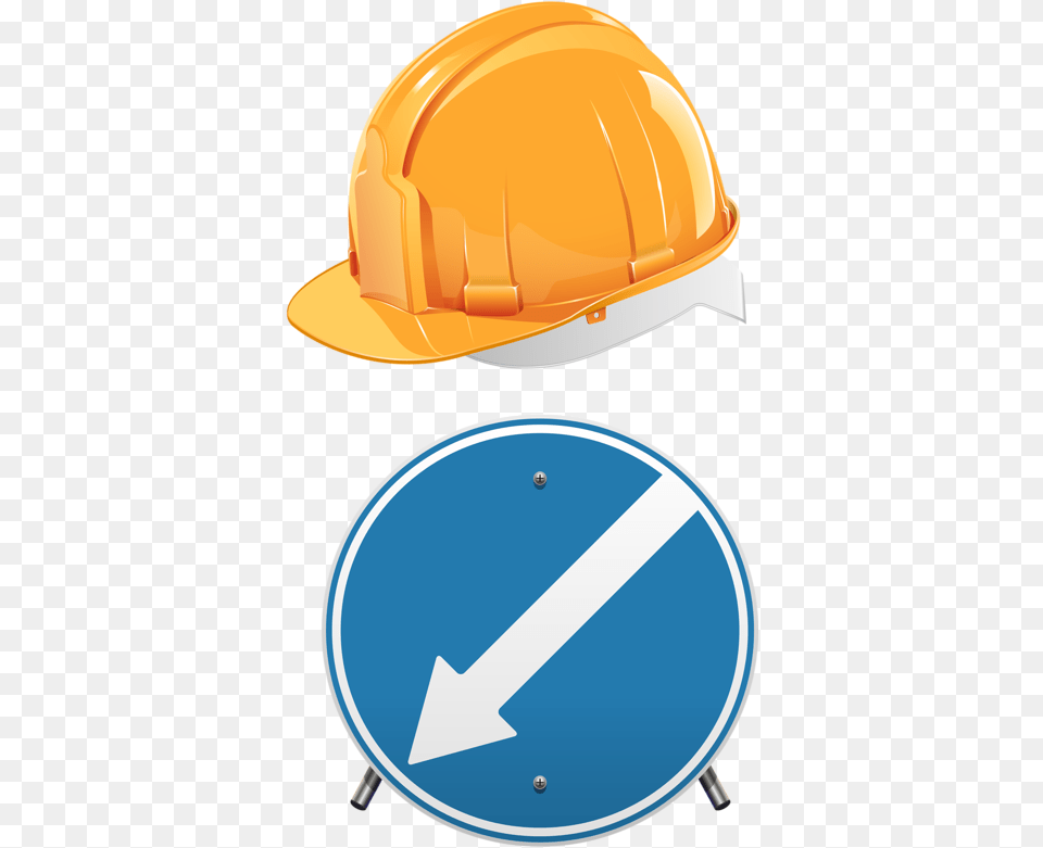 Yellow Work Cap Cone De Obra, Clothing, Hardhat, Helmet Free Png