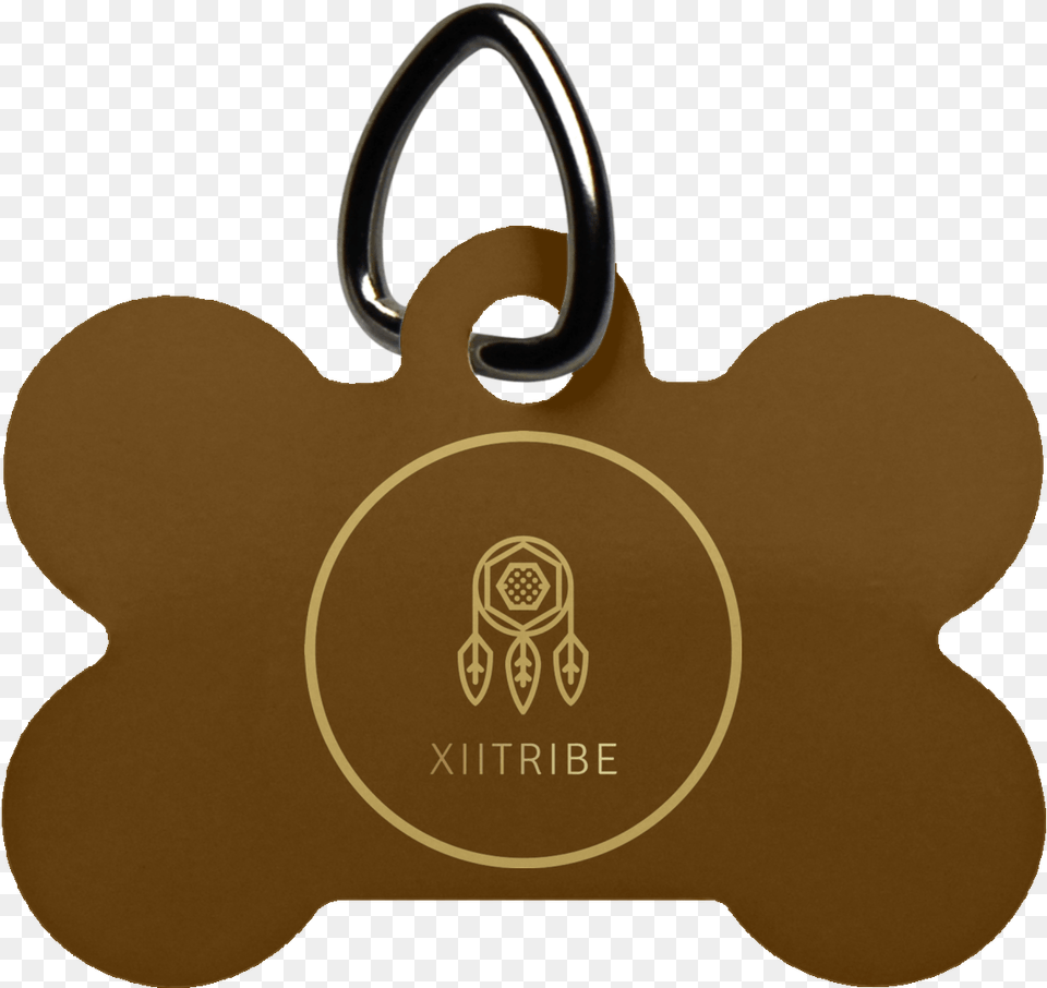 Yellow Xiitriibe Dog Bone Pet Tag Pet Tag, Accessories, Bag, Handbag, Purse Free Png