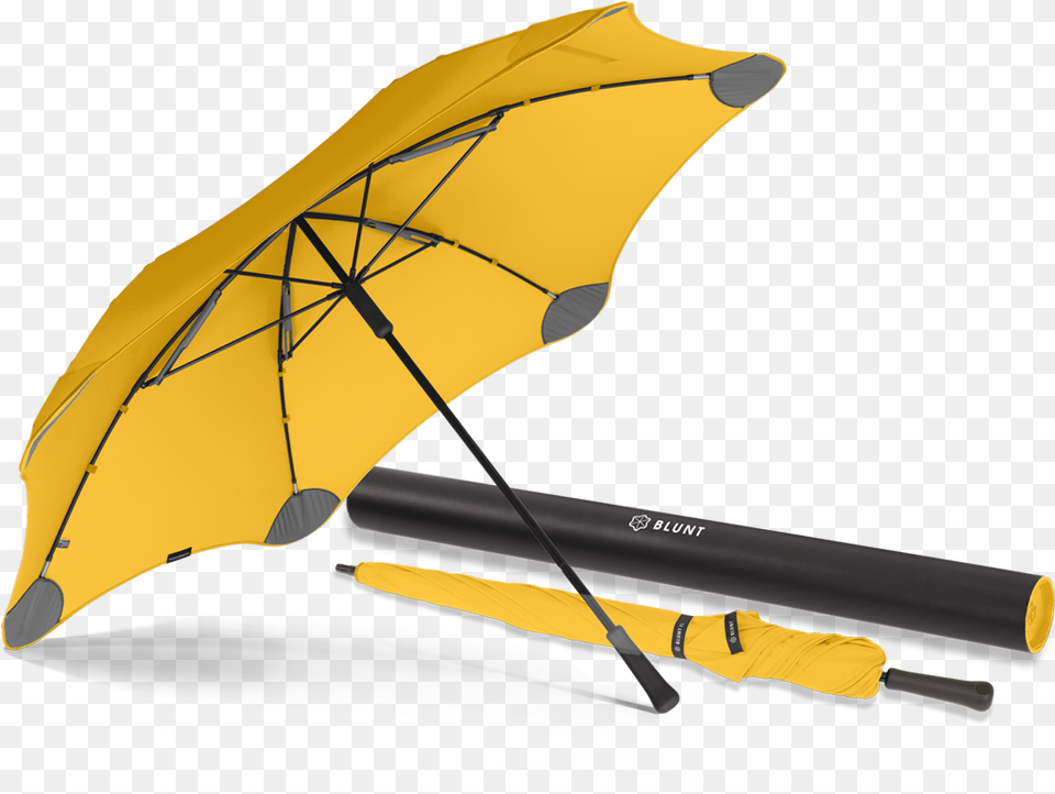 Yellow Xl Blunt Umbrella Hero Yellow Blunt Xl, Canopy, Aircraft, Airplane, Transportation Png Image