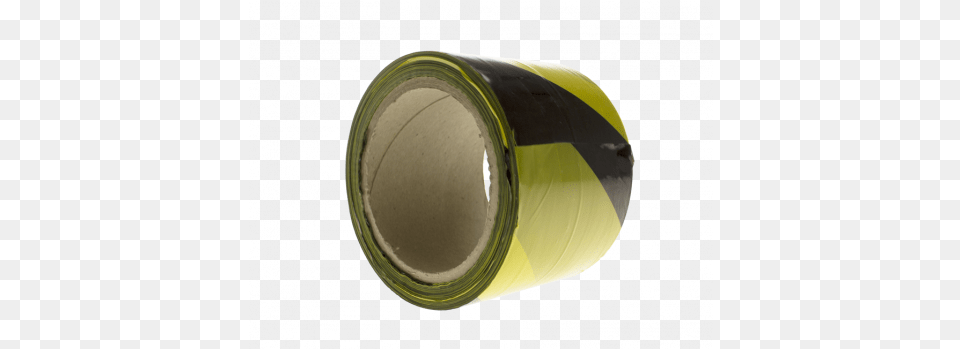 Yellowblack Hazard Tape Circle, Aluminium Free Png