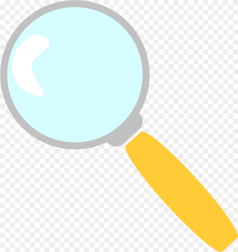 Yellowcircleline Clip Art Magnification Glass, Magnifying Free Transparent Png