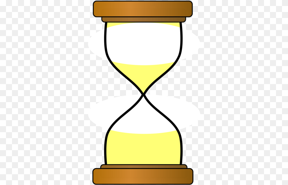 Yellowlinehourglass Sand Clock Clip Art, Hourglass, Device, Grass, Lawn Png Image