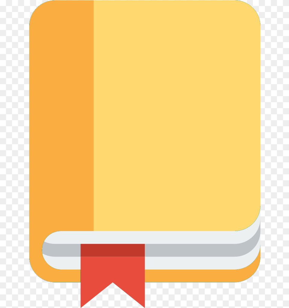 Yelloworangelineclip Artmaterial Propertyrectangle Orange Book Icon, Food, Lunch, Meal Png