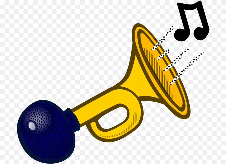 Yellowsports Equipmentline Horn Clipart, Brass Section, Musical Instrument, Bugle, Trumpet Free Png