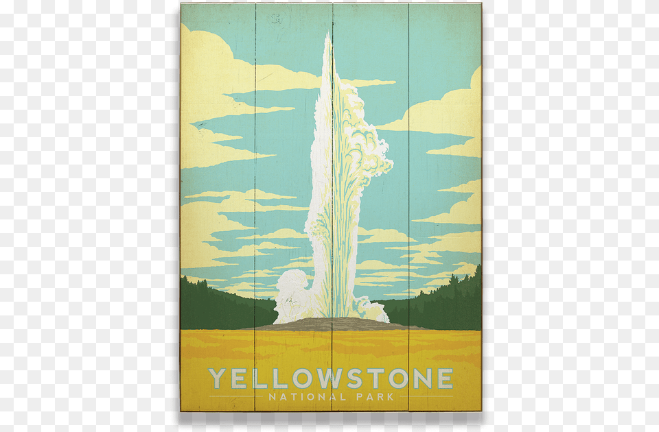 Yellowstone National Park Poster, Advertisement, Book, Publication, Nature Free Transparent Png